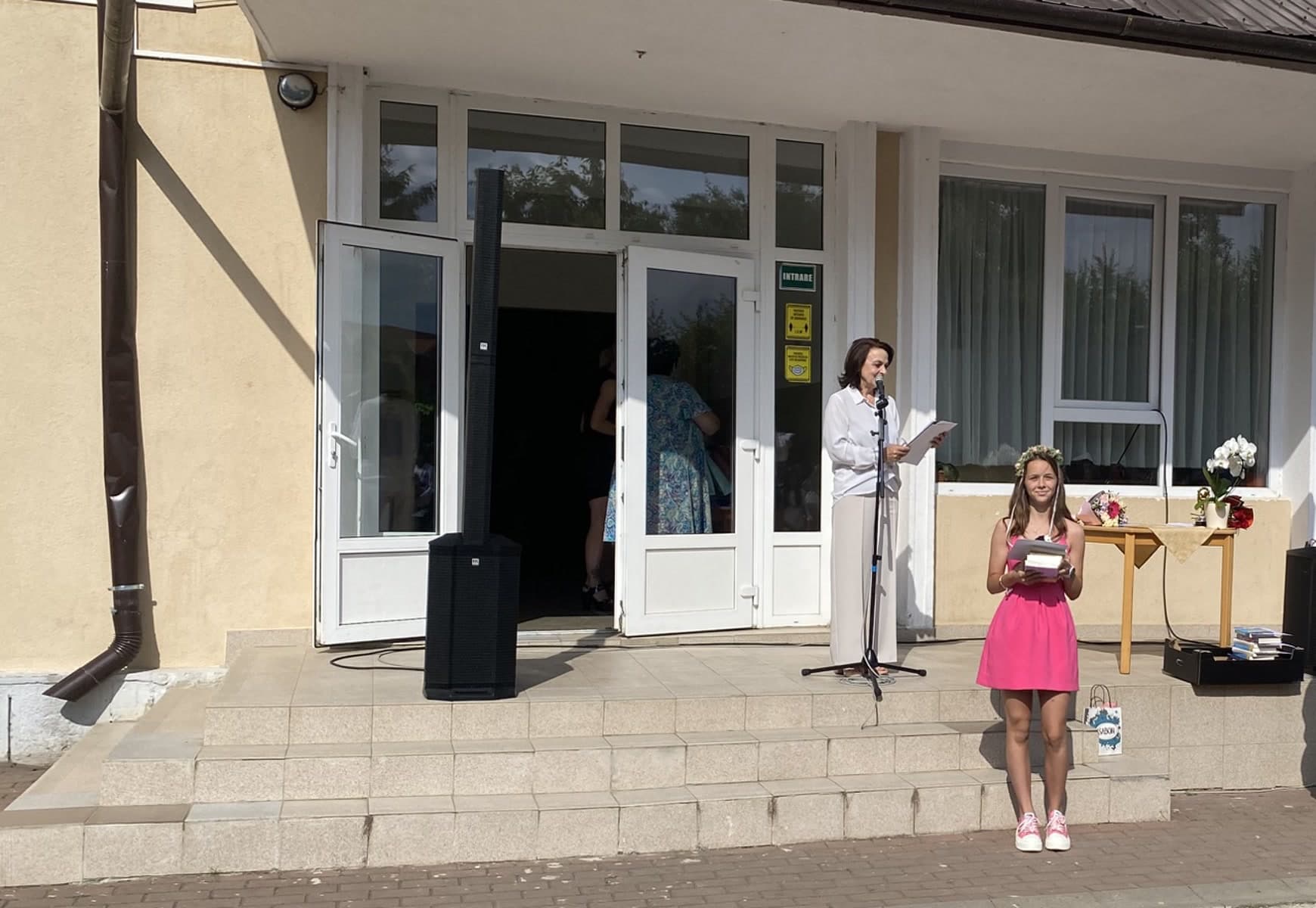 Ana premiată la festivitatea de final de clasa a V-a